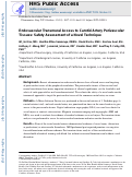 Cover page: Endovascular transmural access to carotid artery perivascular tissues: safety assessment of a novel technique.