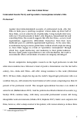 Cover page: Just Like Global Firms: Unintended Gender Parity and Speculative Isomorphism in India's Elite Professions