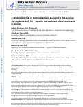 Cover page: Single-dose versus 7-day-dose metronidazole for the treatment of trichomoniasis in women: an open-label, randomised controlled trial