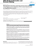 Cover page: Evolving health information technology and the timely availability of visit diagnoses from ambulatory visits: A natural experiment in an integrated delivery system