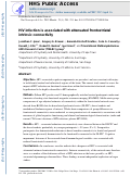 Cover page: HIV Infection Is Associated with Attenuated Frontostriatal Intrinsic Connectivity: A Preliminary Study