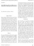 Cover page: Seven behavioral ecology reasons for persistence of foragers with cultivars