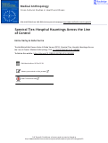 Cover page: Spectral Ties: Hospital Hauntings Across the Line of Control