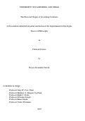 Cover page: The electoral origins of governing coalitions