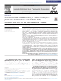 Cover page: Assessment of PrEP and PEP furnishing in San Francisco Bay Area pharmacies: An observational cross-sectional study