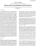 Cover page: Subacute Cutaneous Lupus Erythematosus Induced by Palbociclib