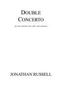 Cover page: Double Concerto for Clarinet, Cello, and Orchestra