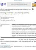 Cover page: Perceived levels of social stigma following HIV notification: Insights from Brazilian blood centers.