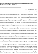 Cover page: De Castro, Juan E. Writing Revolution: From Martí to García Márquez to Bolaño. Vanderbilt University Press, 2019. 272 pp.