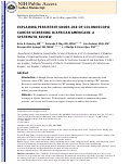 Cover page: Explaining persistent under-use of colonoscopic cancer screening in African Americans: A systematic review