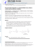 Cover page: Fluoroaromatic fragments on 1,3-disubstituted ureas enhance soluble epoxide hydrolase inhibition