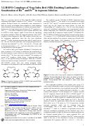 Cover page: 3,2-HOPO Complexes of Near-Infra-Red (NIR) Emitting Lanthanides: Sensitization of Ho(III) and Pr(III) in Aqueous Solution