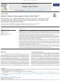 Cover page: Domestic firearm violence against women (2018-2021).