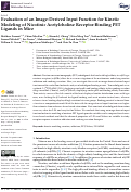 Cover page: Evaluation of an Image-Derived Input Function for Kinetic Modeling of Nicotinic Acetylcholine Receptor-Binding PET Ligands in Mice.