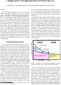 Cover page: A fiber optic synchronization system for LUX