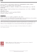 Cover page: Health literacy and English language comprehension among elderly inpatients at an urban safety-net hospital.