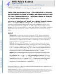 Cover page: SWOG S0709: Randomized Phase II Trial of Erlotinib versus Erlotinib Plus Carboplatin/Paclitaxel in Patients with Advanced Non–Small Cell Lung Cancer and Impaired Performance Status as Selected by a Serum Proteomics Assay