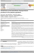 Cover page: Genital burns in the United States: Disproportionate prevalence in the pediatric population.