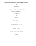 Cover page: Cavite Chabacano Philippine Creole Spanish: Description and Typology