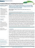 Cover page: Impacts of cloud superparameterization on projected daily rainfall intensity climate changes in multiple versions of the Community Earth System Model