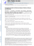 Cover page: Overlapping genetic architecture between Parkinson disease and melanoma