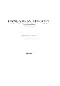 Cover page: Dança Brasileira No 1