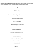 Cover page: Exploring literary negotiations of culture and identity from the journal, Cultura Tropical (열대 문화) and how Korean Brazilians construct a hybrid cultural identity