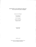 Cover page: Spatial Effects upon Employment Outcomes: The Case of New Jersey Teenagers