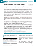 Cover page: Sepsis-Associated Acute Kidney Disease