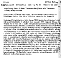 Cover page: Drug-eluting stents in heart transplant recipients with transplant coronary artery disease