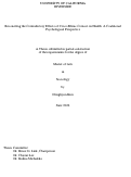 Cover page: Reconciling the Contradictory Effects of Cross-Ethnic Contact on Health: A Coalitional Psychological Perspective