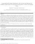 Cover page: Comparing the economic performance of ice storage and batteries for buildings with on-site PV through model predictive control and optimal sizing