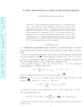 Cover page: T-adic exponential sums over finite fields