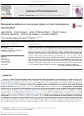 Cover page: Bilingualism influences structural indices of interhemispheric organization