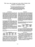 Cover page: Time course study of single-word context effects: Evidence from activation of homograph meaning