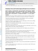 Cover page: Sedentary time and postmenopausal breast cancer incidence