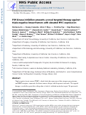 Cover page: PIM1 kinase inhibition as a targeted therapy against triple-negative breast tumors with elevated MYC expression