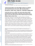 Cover page: 18F-fluciclovine PET-CT and 68Ga-PSMA-11 PET-CT in patients with early biochemical recurrence after prostatectomy: a prospective, single-centre, single-arm, comparative imaging trial