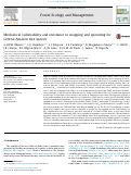 Cover page: Mechanical vulnerability and resistance to snapping and uprooting for Central Amazon tree species