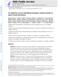 Cover page: An objective score to identify psychogenic seizures based on age of onset and history