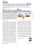 Cover page: Tyrosinase-Mediated Synthesis of Nanobody–Cell Conjugates