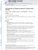 Cover page: Verb production by individuals with Down syndrome during narration