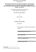 Cover page: The Mediating Effect Of Peers, Teachers, And English-Language Status On The Belongingness-Achievement Relationship Among Mexican And Filipino Immigrant High School Students