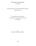 Cover page: Comparative effectiveness research in photodynamic therapy for oral lichen planus