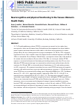 Cover page: Neurocognitive and physical functioning in the Seveso Women's Health Study