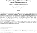 Cover page: X-ray Mirror Design, Fabrication, and Metrology: Current Status and Perspectives