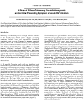 Cover page: A Case of Diffuse Pulmonary Coccidioidomycosis as the Initial Presenting Symptom of Acute HIV Infection