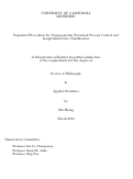 Cover page: Sequential Procedures for Nonparametric Statistical Process Control and Longitudinal Data Classification