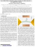 Cover page: Correction to “Gate-Induced Intramolecular Charge Transfer in a Tunnel Junction: A Nonequilibrium Analysis”