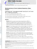 Cover page: Membranectomy in Chronic Subdural Hematoma: Meta-Analysis